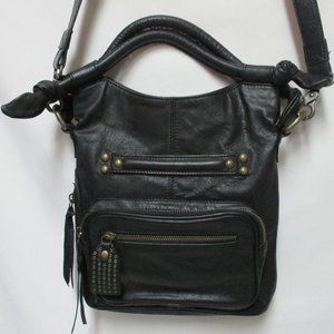 Latico Leather Crossbody Satchel bag purse Studded